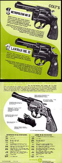 1969 Colt Mailer/ Lawman-Metropolitan